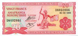 Franco de Burundi