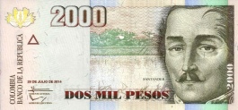 Peso kolumbijskie