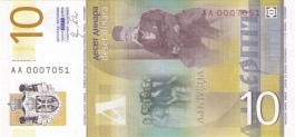 Serbische Dinar