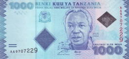 Tanzanian Shilling